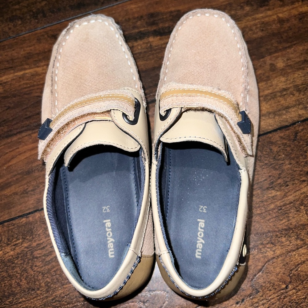 Tan Loafers for Boys